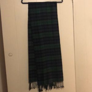 Black Watch Plaid Made in Scotland Cashmere Scarf